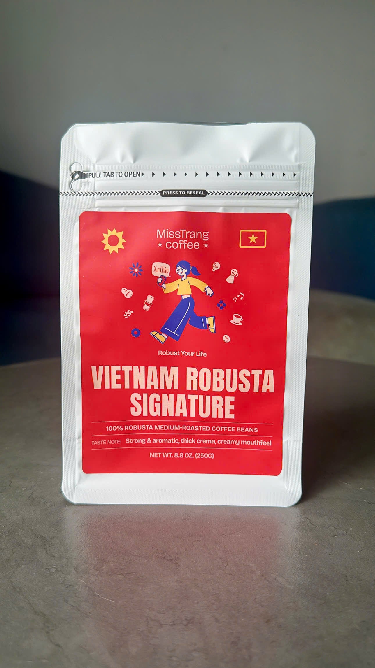 Vietnam Robusta Signature - Roasted Coffee Whole Beans